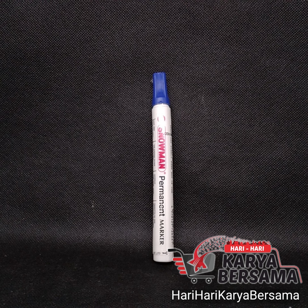 

SNOWMAN PERMANENT MARKER BLUE