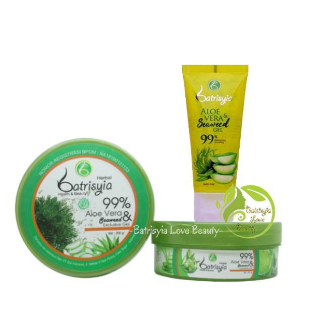 

Seaweed aloevera exlusive gel 99% batrisyia herbal