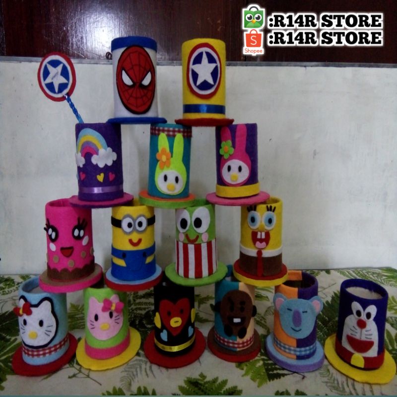 

Tempat pensil lucu/kerajinan tangan dari kaleng (PART 1)q