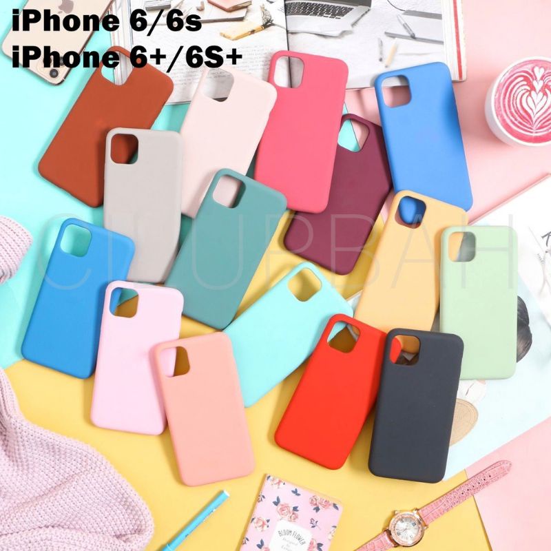 Premium Silikon  Full Cover Soft Case (1) for iPhone 6 7 8 6+ 7+ 8+ SE X XS XR 11 12 13 Mini Pro Max