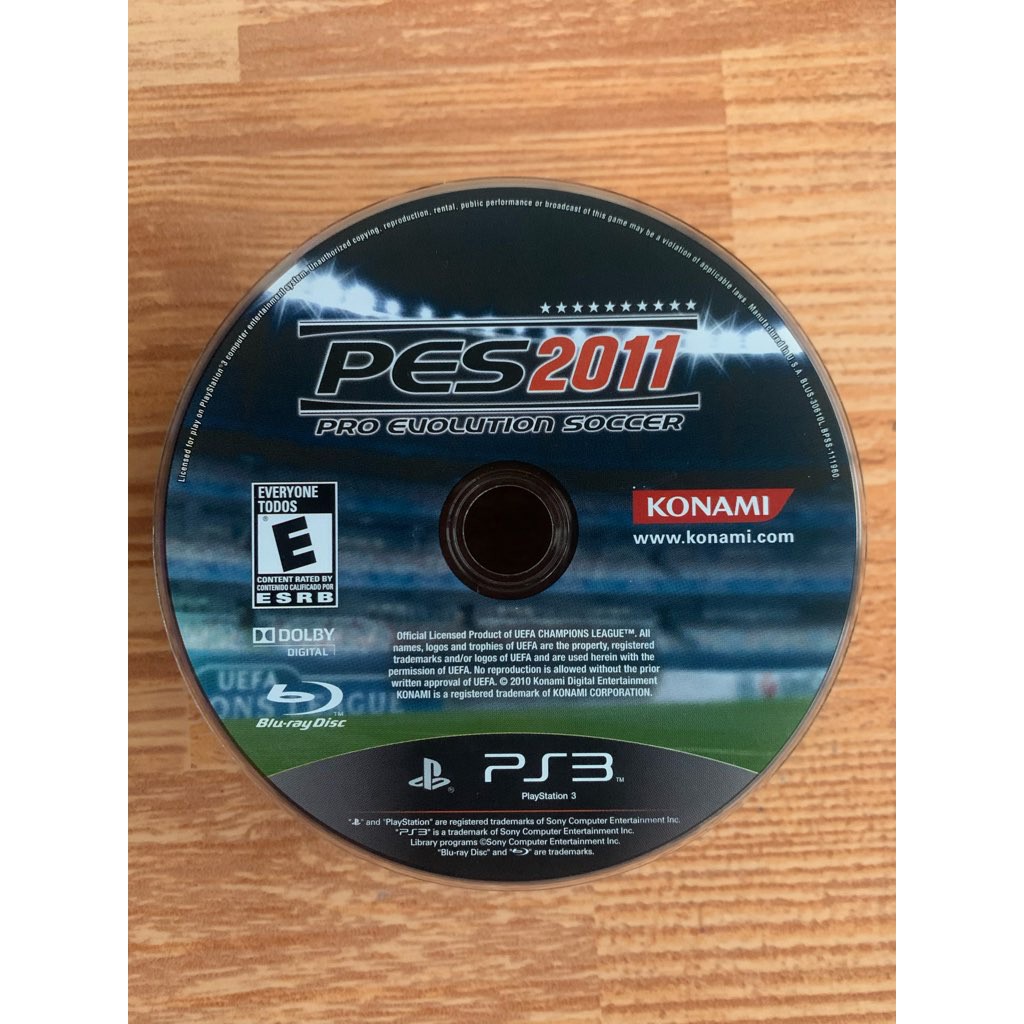BD PS3 Bola PES 2011 / Pro Evolution Soccer