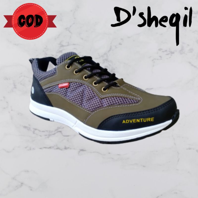 Sepatu Sneakers Pria Casual Hiking model terbaru