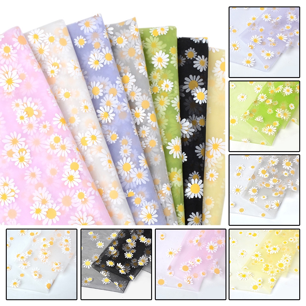 Kain Background Dengan Gambar Motif Bunga Daisy Dan Bergaya Vintage Ukuran 100x150cm 2020 Shopee Indonesia