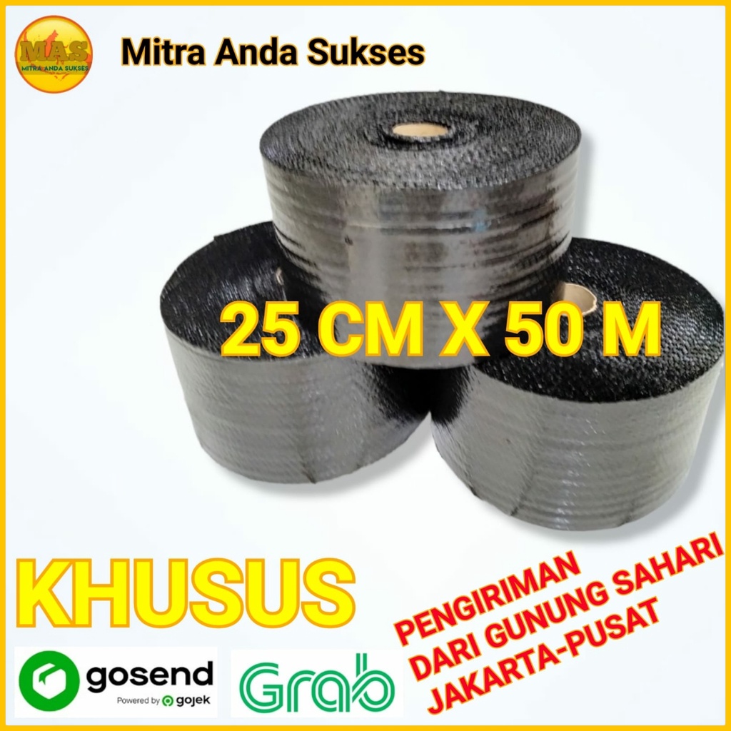 

BUBBLE WRAP UKURAN 25CM x 50M MURAH
