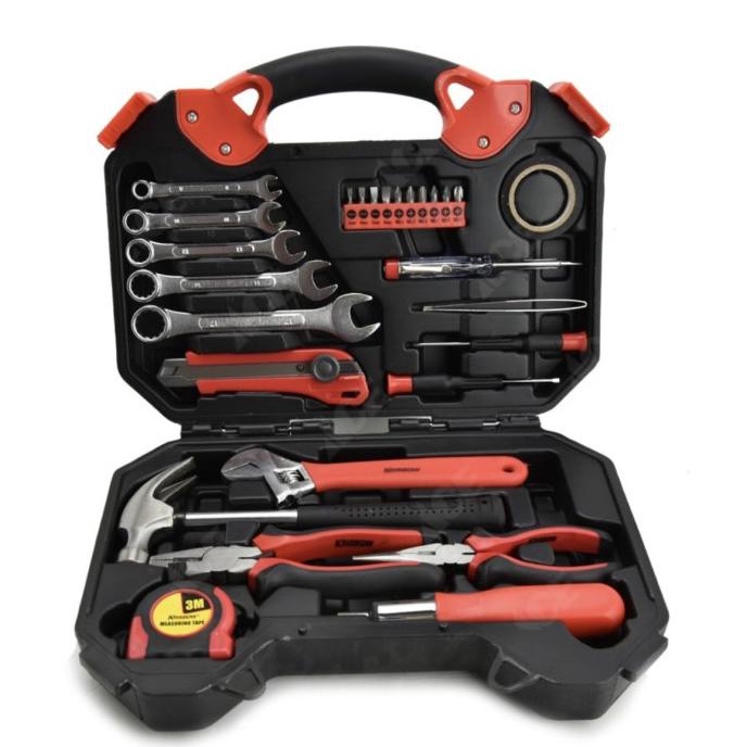 >>>>>] Krisbow set toolkit perkakas 28 pcs