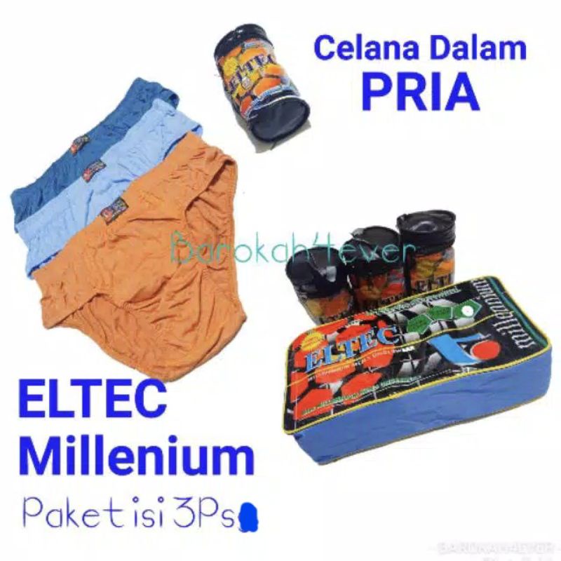 Celana Dalam Pria ELTEC MILLENIUM (ISI 3PCS)