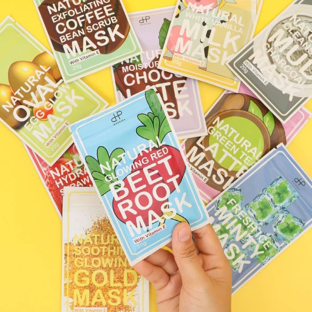 Masker Organik HUPPIES Masker Organik BPOM Masker Organik Wajah Masker Organik Murah Kemasan Ziplock