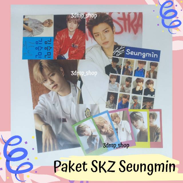 Paket Fankit Fangirl Stray Kids Han Ji-Sung, Hyunjin, Lee Know, Seungmin, Felix, I.N Kpop