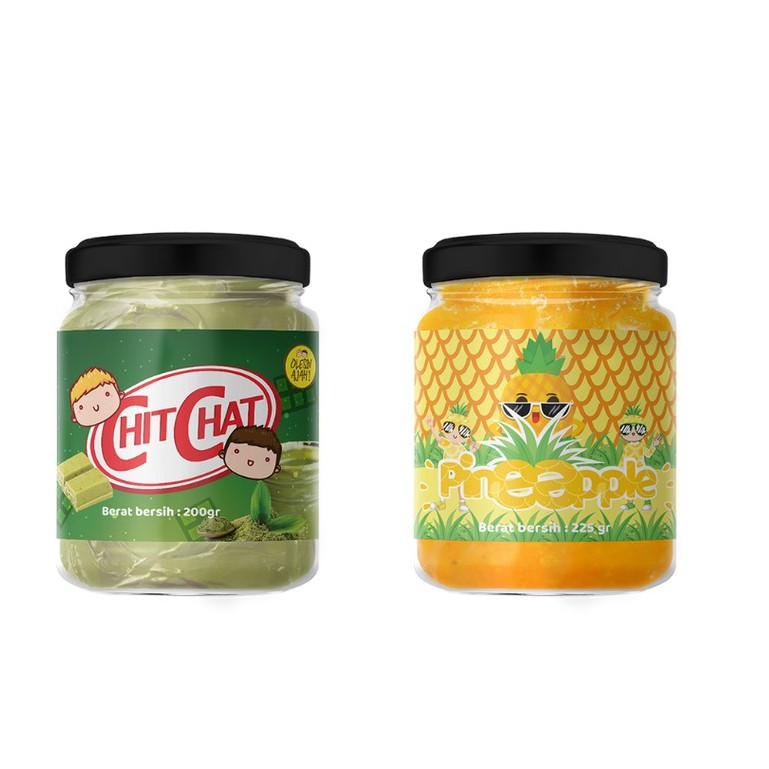

Flash Sale - Combo Selai Chit Chat 200gr + Selai Pineapple 200gr