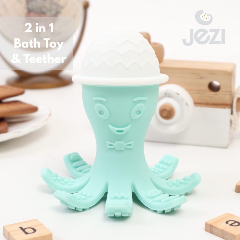 Octopus 2 in 1 Baby Bath Toy Jezi