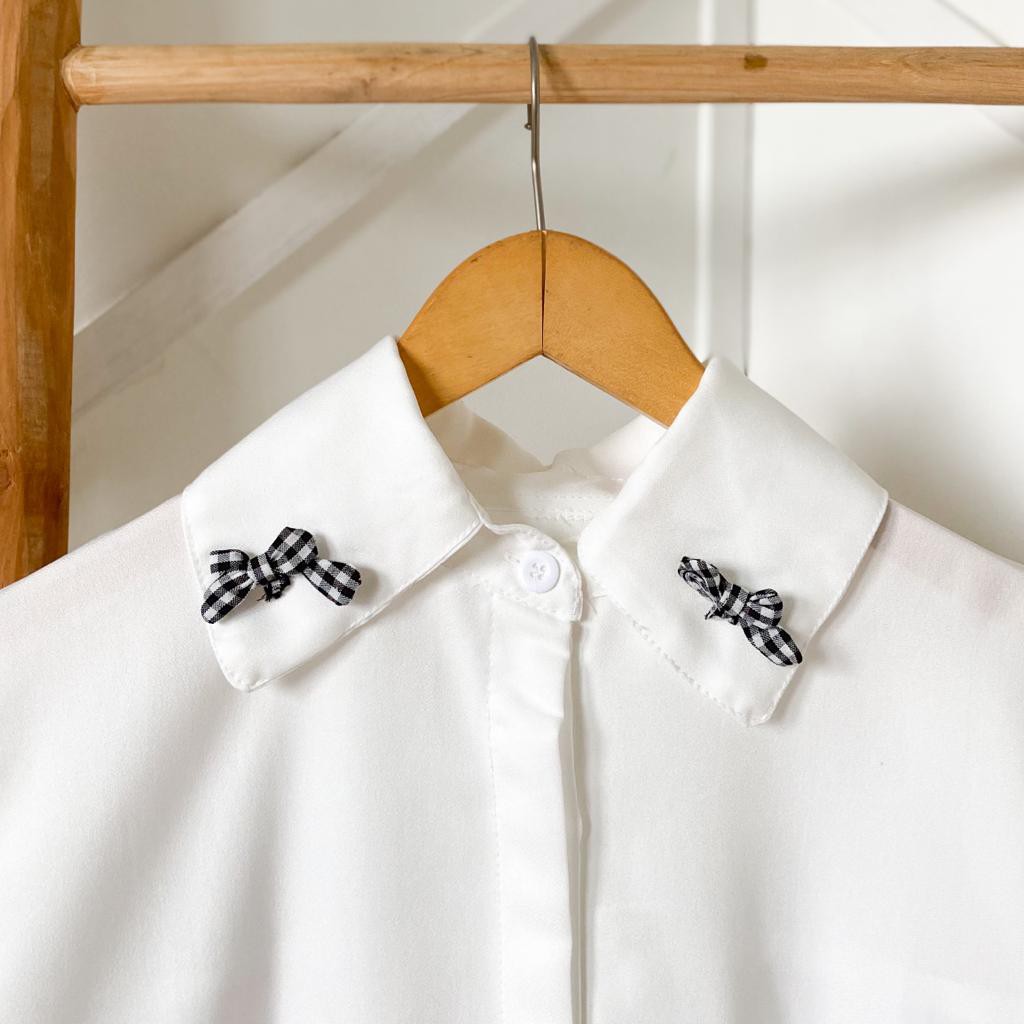 RAMONA BLOUSE - blouse wanita / blouse kekinian / blouse cantik / simple blouse / blouse polos korea