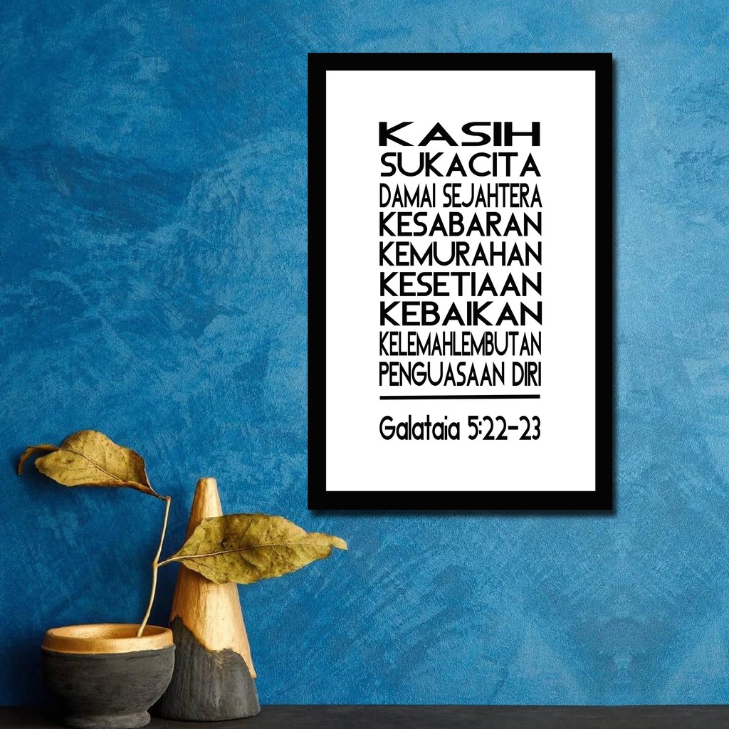 Hiasandinding/Rohani/BuahRohKudus/Walldecor/Pajangan