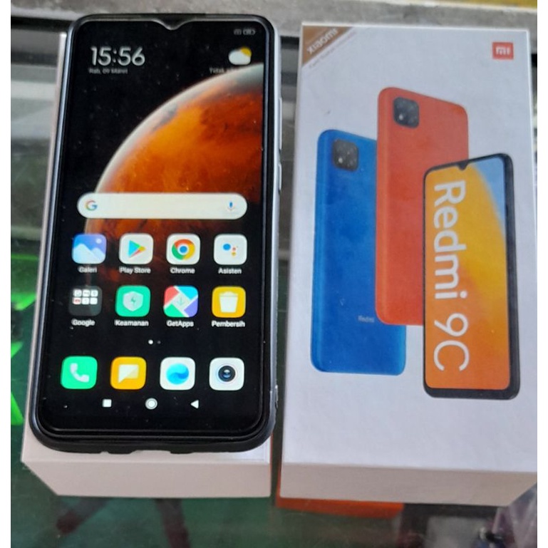 (HP SEKEN) REDMI 9C RAM3/32 RAM3 ROM32 SEKEN BERKUALITAS