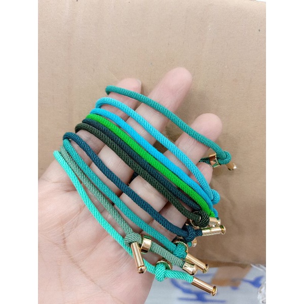 (free stoper)gelang tali pandora/ gelang serut pandora/gelang tali hongkong