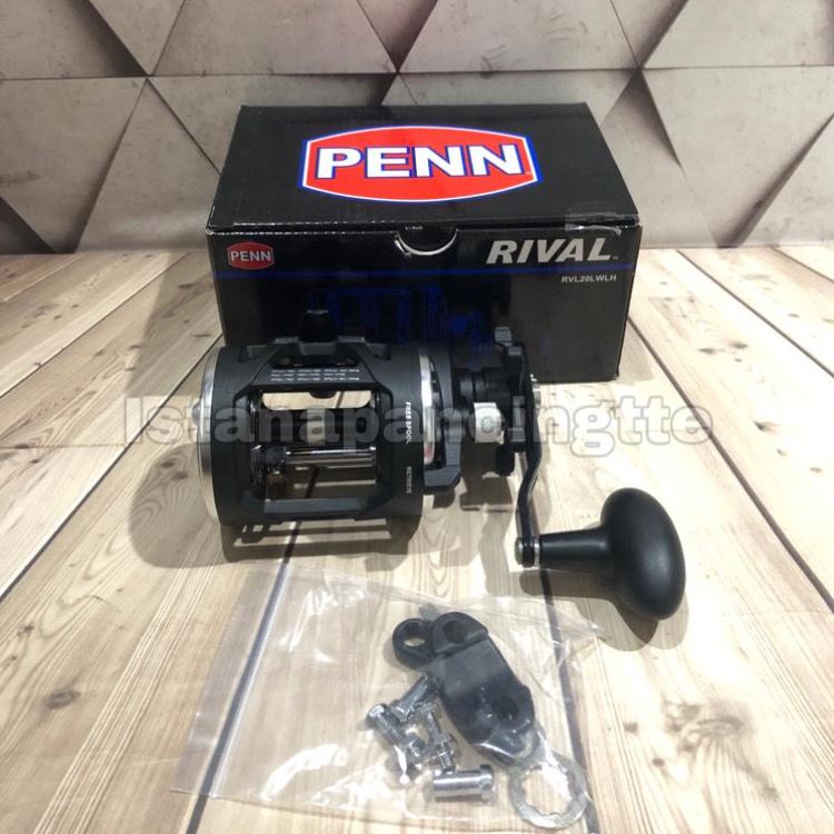 REEL OH PENN RIVAL RVL20LWLH REL PUTARAN JORAN GULUNGAN SENAR TERMURAH 