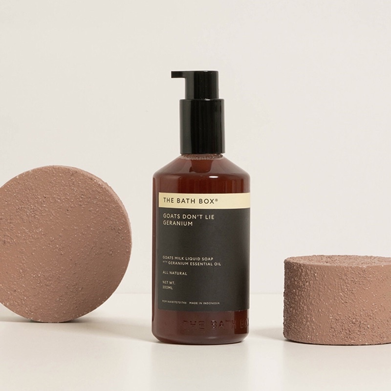 THE BATH BOX Goats Don't Lie Geranium 300ml