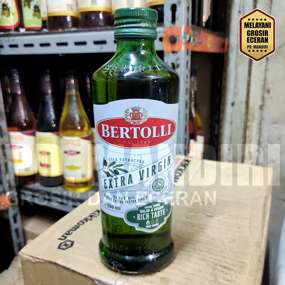 

BERTOLLI EXTRA VIRGIN OLIVE OIL MINYAK ZAITUN 500 ML