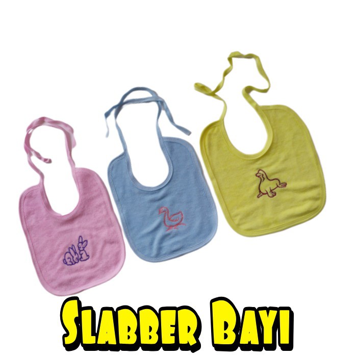 [1 PCS ] Celemek Bayi | Slabber Bayi