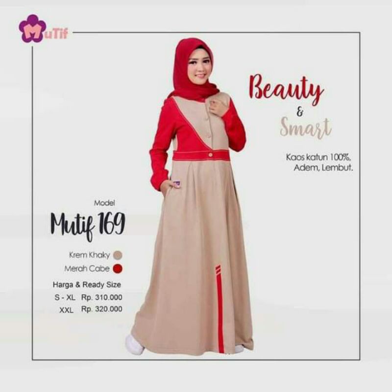 SALE Gamis Mutif 169 / Khaky M