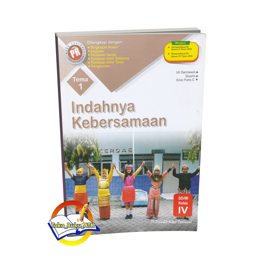 Buku LKS PR SD Kelas 4 Tema 1 Intan Pariwara