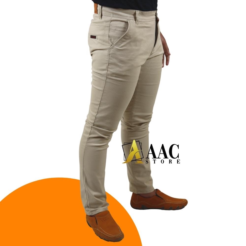 CELANA CHINO PRIA BIG SIZE SLIM FIT ORIGINAL MC HUGO