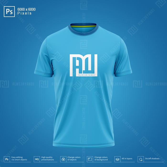 Jual Mockup Jersey Bola Kerah Oneck Resolusi X Pixels Front