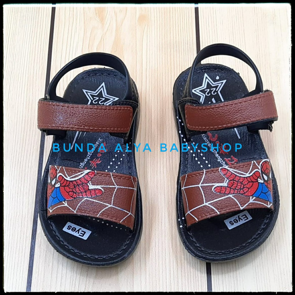 Sandal Anak Cowok Lentur Usia 5 Tahun Motif Karakter Reject Layak Pakai [SANDAL REJECT]