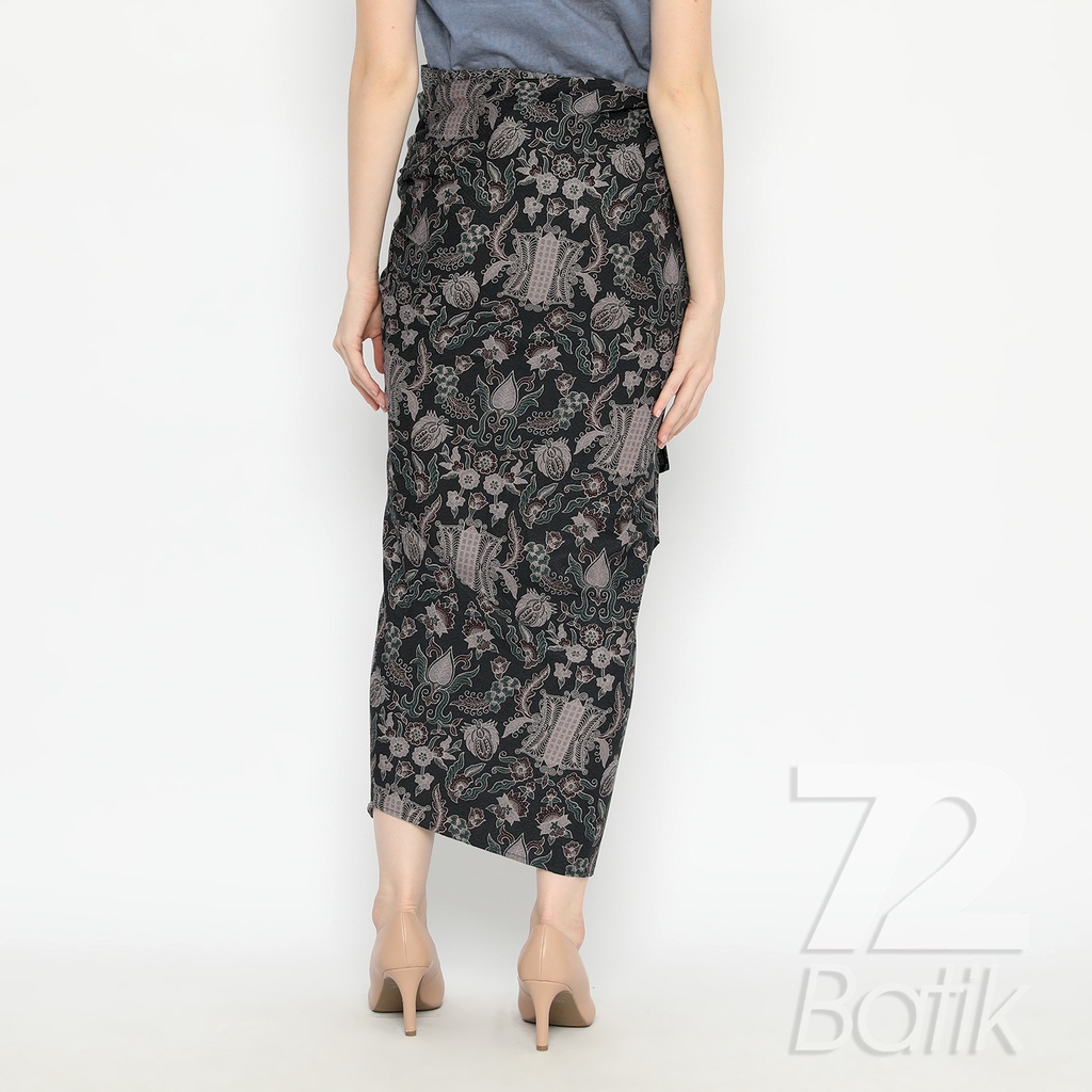 ROK LILIT BATIK Skirt Kebaya Instan Modern Wanita Motif Pintu Aceh Warna Hitam 723273 Cap 72 - Rok Batik Lilit Bawahan Skirt Kamen Kebaya Songket Batik Panjang Plisket Span Instan Jadi Bali Lembaran Premium Modern Untuk Wanita Kondangan