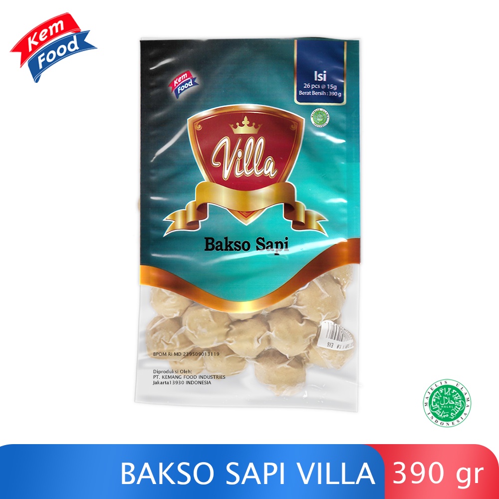 Villa Bakso Sapi 390gr