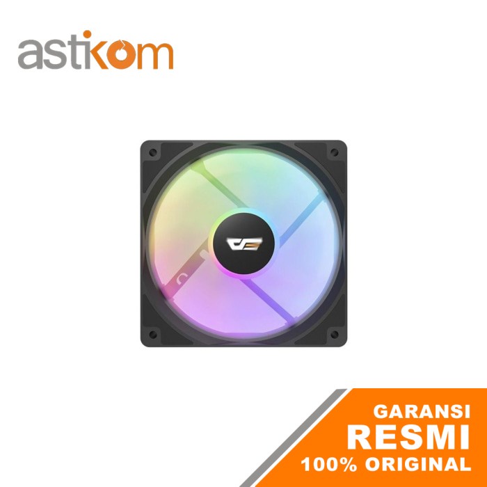 Fan Casing Aigo Darkflash CL12 Black Rainbow LED 12CM