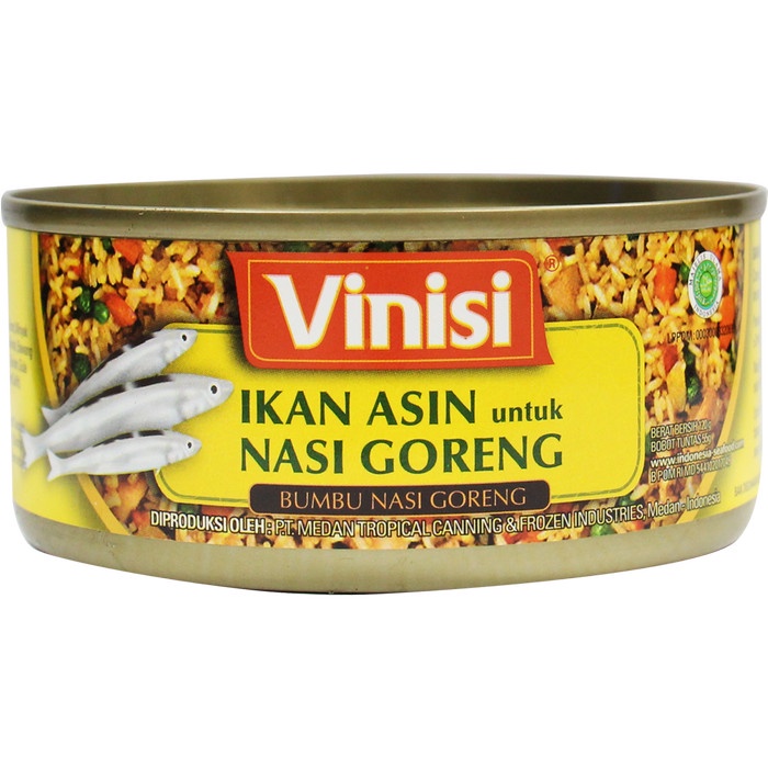 

Ikan Asin Nasi Goreng Vinisi Kaleng 120 Gram (Pack)