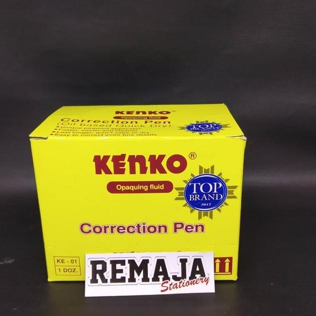 

~@~@~@~@] Kenko Correction Pen / Tipe x / Stipo KE-01 / Pak