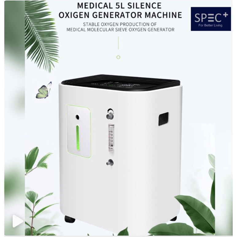 SPEC+99Z5 Oxygen Concentrator Mesin Pembuat Oksigen Medical 5 L 95%