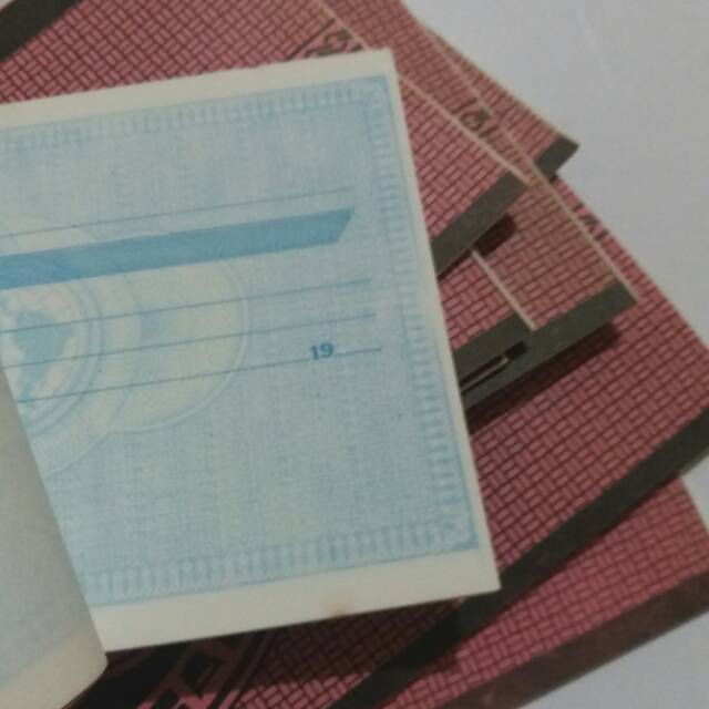 

Buku Kwitansi Lama Jadul Berlabel Cetak 19 Kosong-Kosong