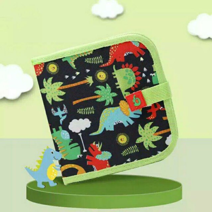

Buku Gambar Portable Magic Bisa Dihapus Free Pena warna dan tisu basah promo