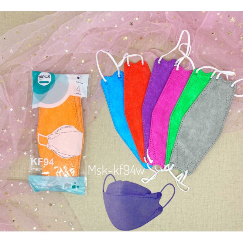 masker kf94 / masker korea dewasa masker penutup hidung dan mulut