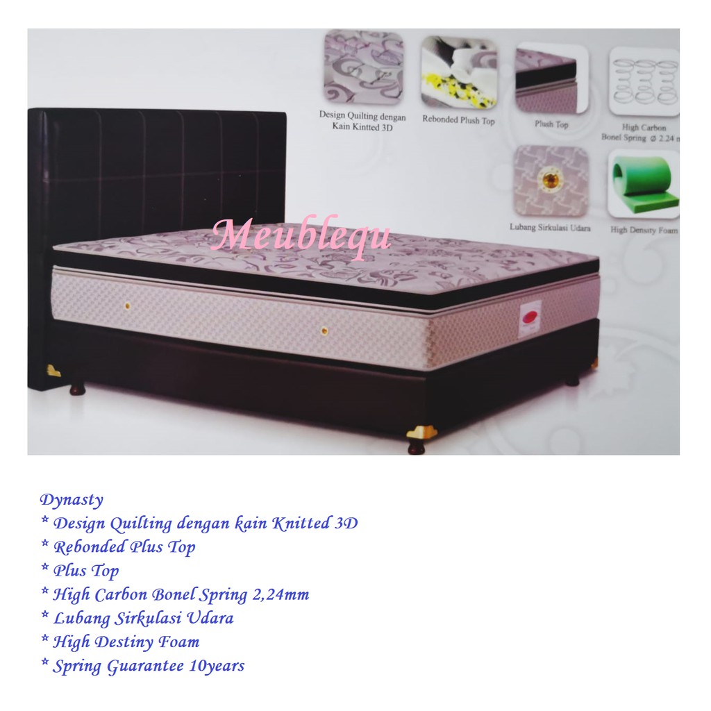 Springbed ESCON Dynasty  120x200cm guarantee 15th free ongkir JABODETABEK