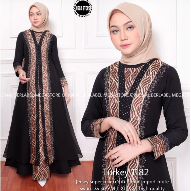 GAMIS ABAYA TURKI ORIGINAL