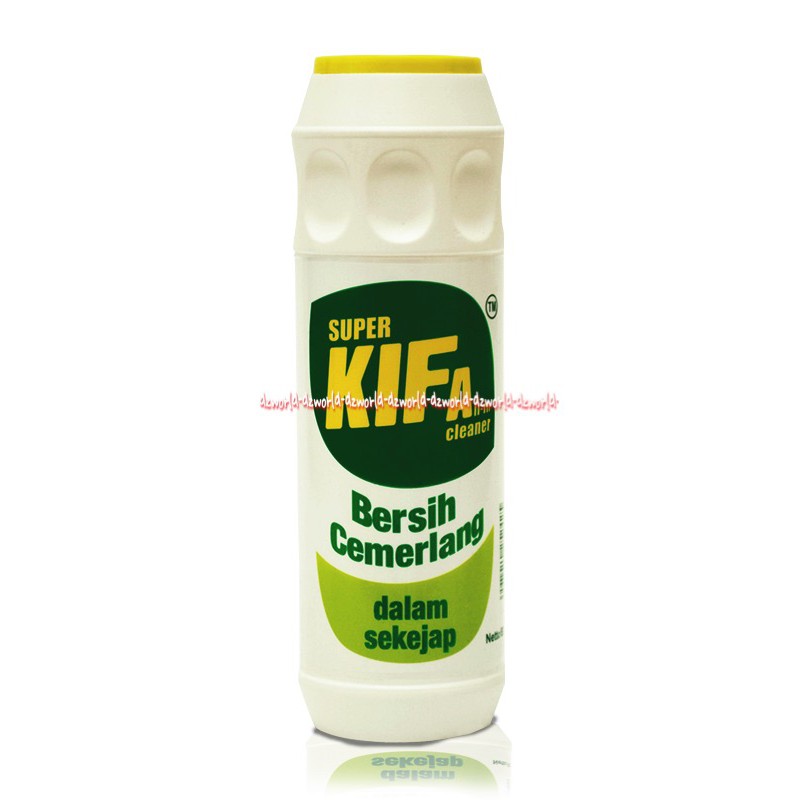 Super Kifa Cleanser 650gr Bubuk Canister Untuk Pembersih Serbaguna Bisa Untuk Piring Dan Peralatan Dapur &amp; Kamar Mandi Bersih Sekejap Kiffa Powder