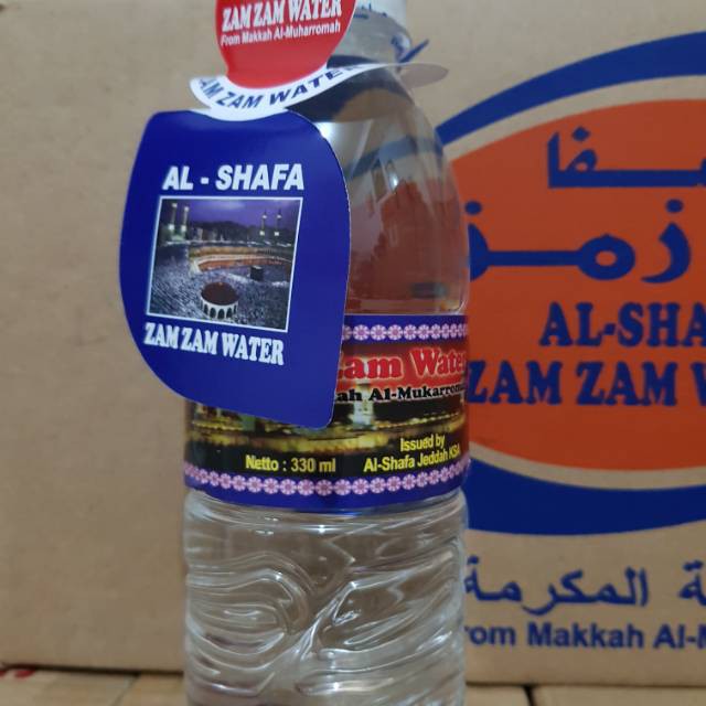 

Promo! Air zamzam al shafa 330ml zamzam water