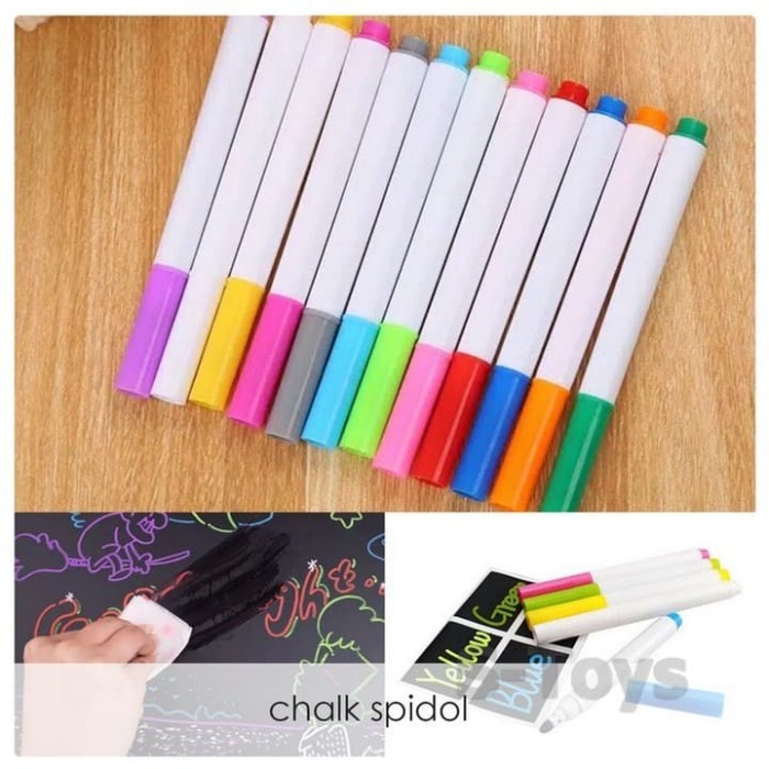 

Mantap Chalk Spidol Spidol Kapur Cair Untuk Buku Ataupun Papan Tulis Hemat