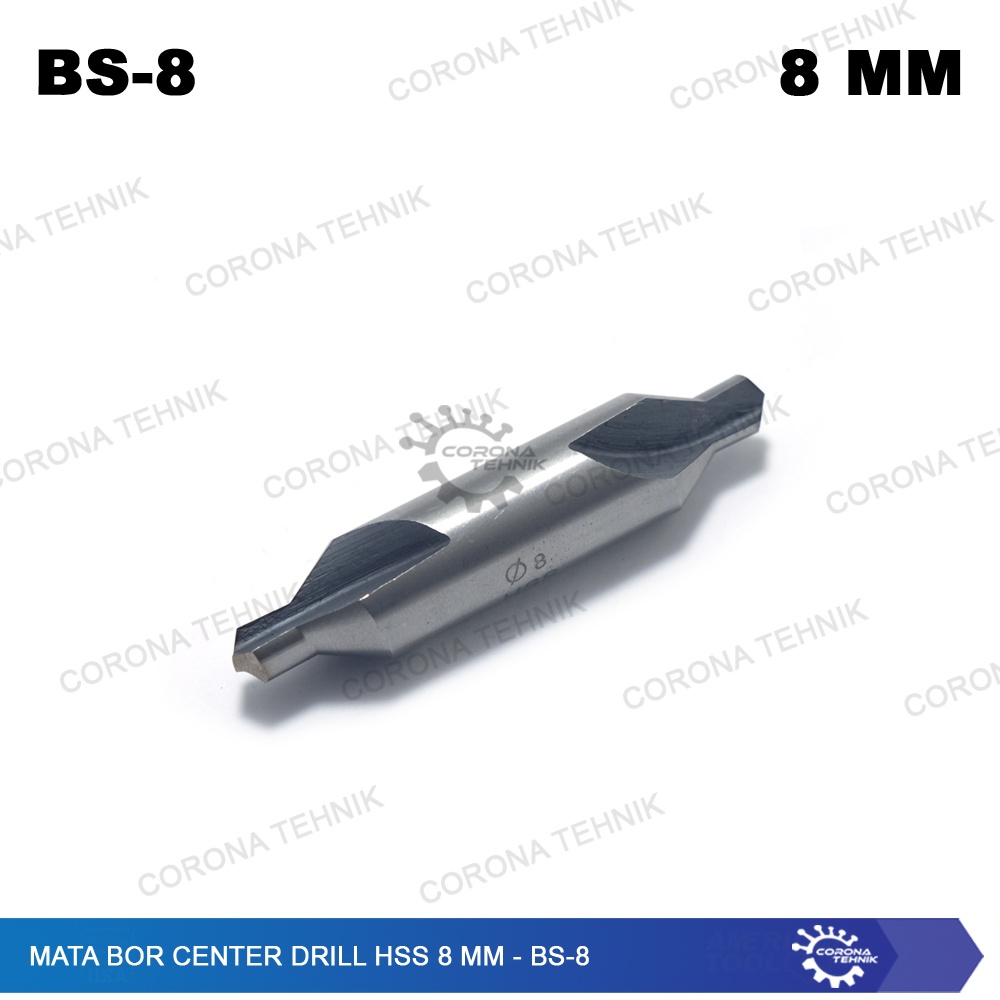 XR - Mata Bor Center Drills HSS - 8 mm