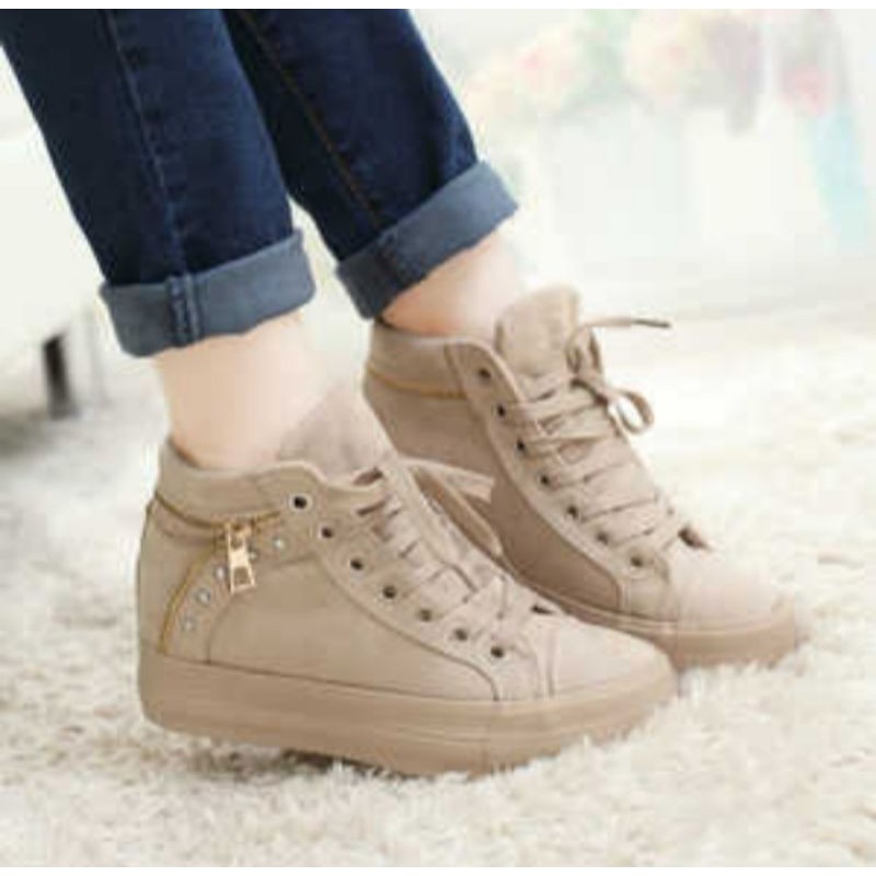 sepatu boots wanita boots flat - spatu boots wanita - sepatu boots wanita boots flat - sepatu boots