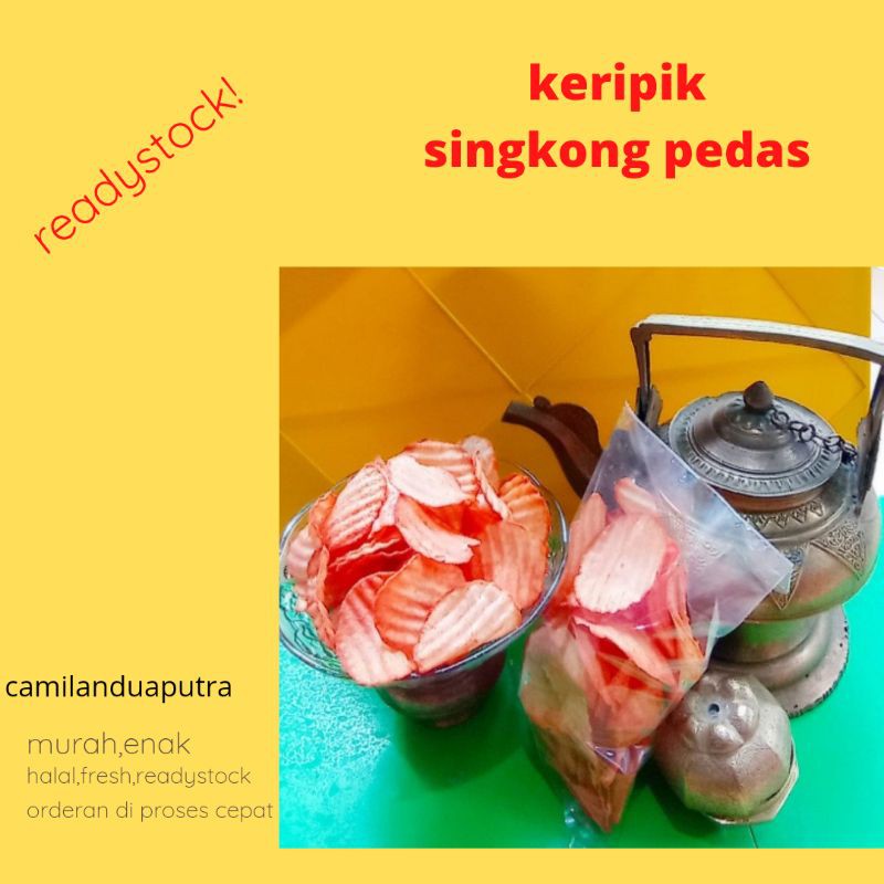 

keripik singkong pedas|keripik singkong balado