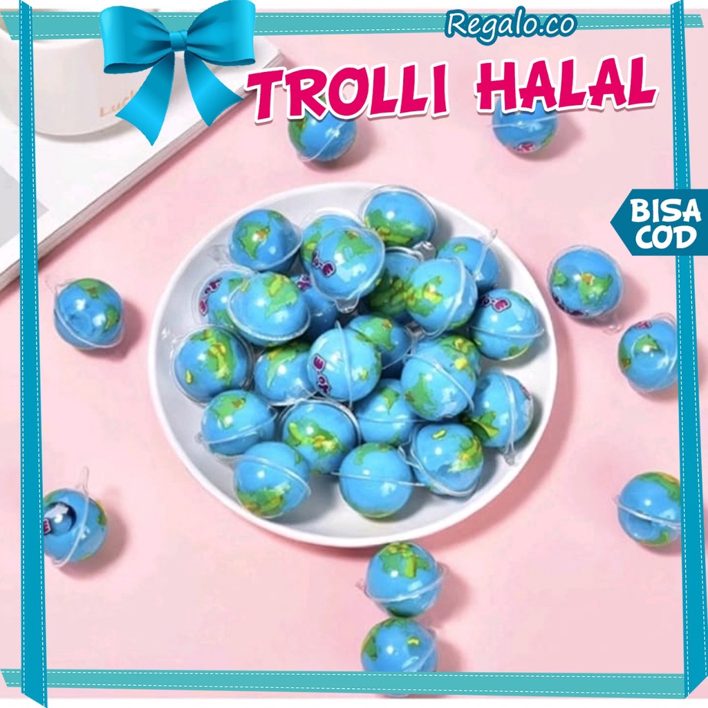 Jual Permen halal trolli 3D gummy isi selai Shopee Indonesia