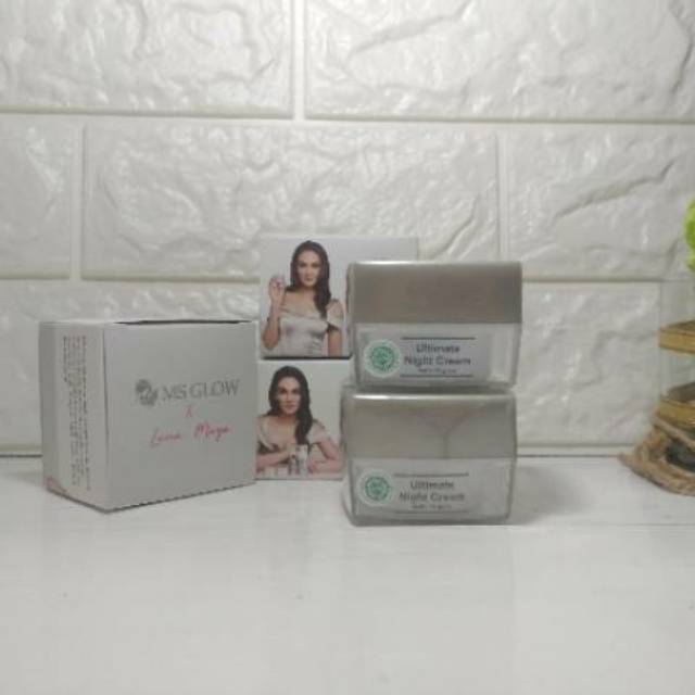 Ultimate Night Cream Ms Glow (Flek)