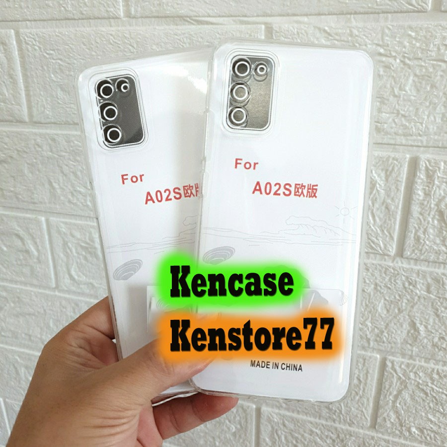 Softcase Transparan Samsung A02S Clear Hd Casing Bening