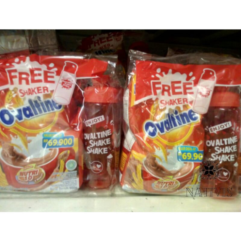 

Ovaltine Classic 900 Gram + FREE SHAKER