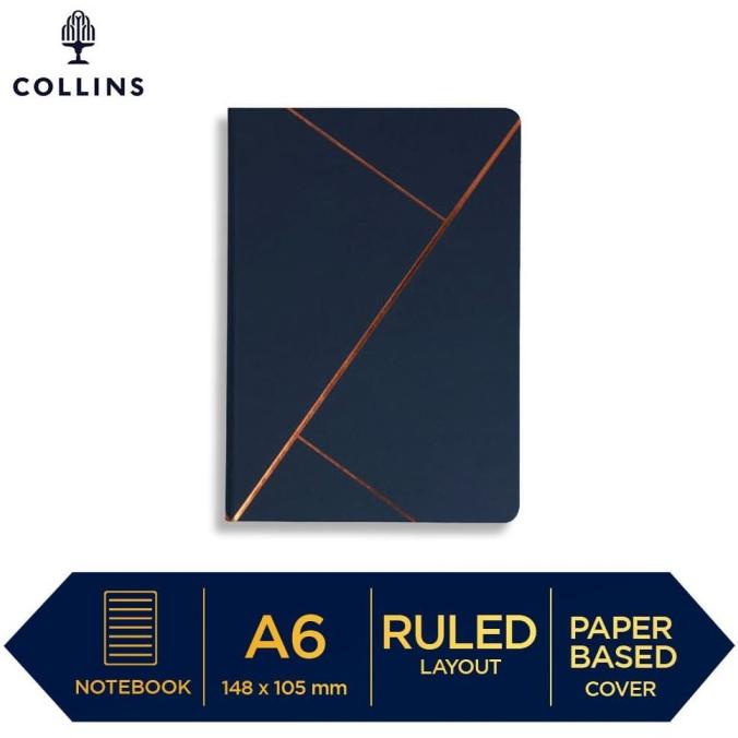 

Buku Tulis Notebook Collins Vangd A6 Ruled Straight
