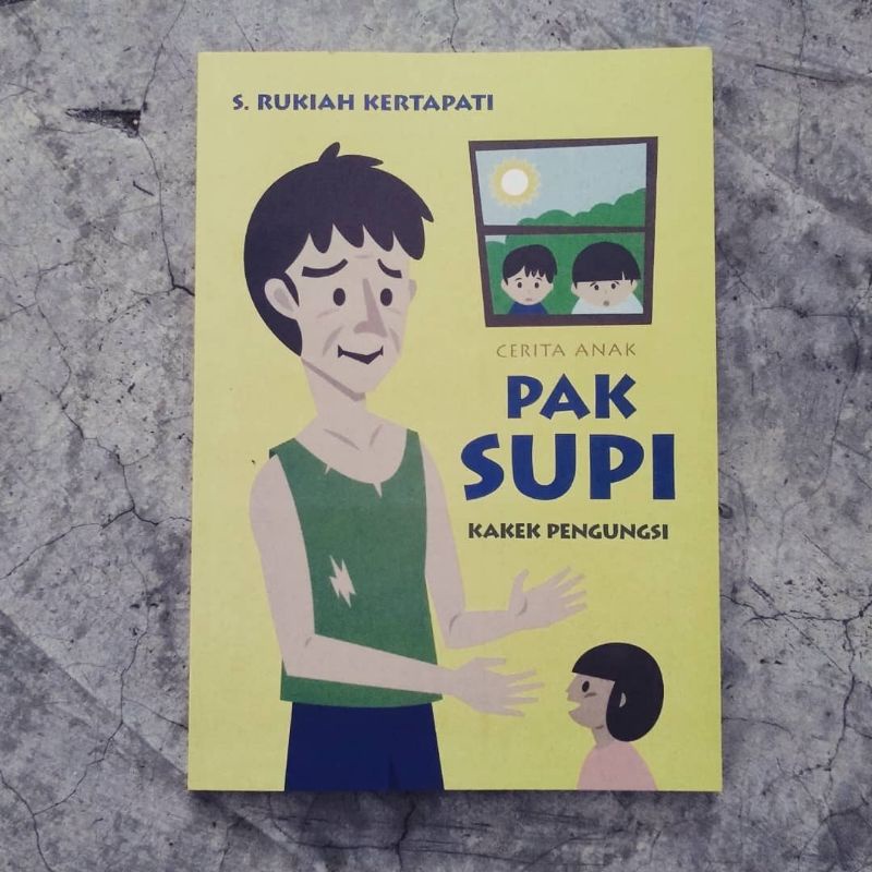 Pak Supi, Kakek Pengungsi S Rukiah Kertapati novel anak indonesia lawas